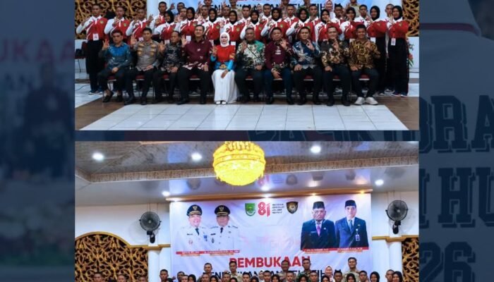 Kalapas Pasir Pengaraian Hadiri Pembukaan Diklat Paskibraka Kabupaten Rokan Hulu Tahun 2026
