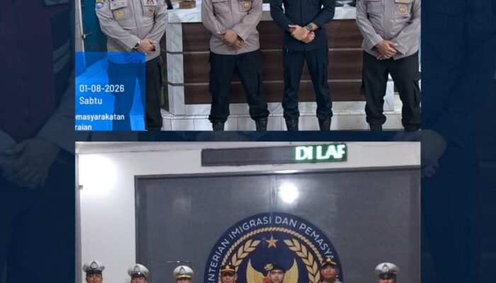 Wujud Sinergi Menjaga Keamanan dan Ketertiban, Lapas Pasir Pangarayan Terima Patroli Sambang Polres Rokan Hulu