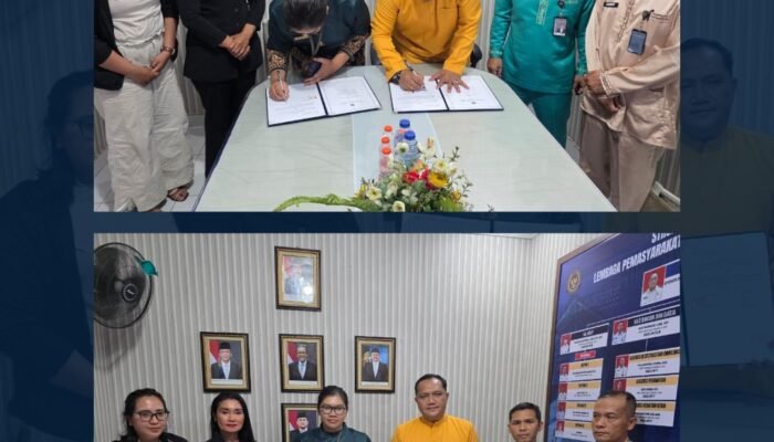 Perkuat Pembinaan Kepribadian Warga Binaan, Lapas Pasir Pengaraian Jalin Perjanjian Kerja Sama Pelayanan Kerohanian