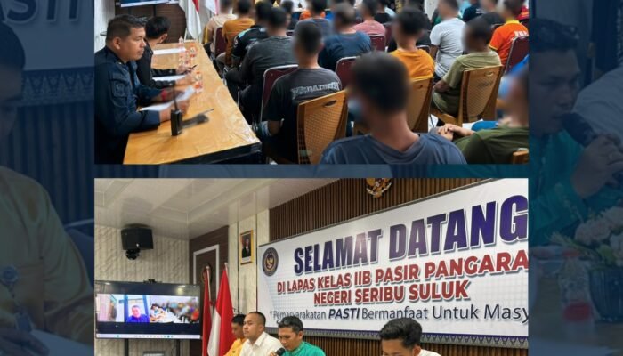 Sebanyak 80 Warga Binaan Ikuti Sidang TPP, Lapas Pasir Pengaraian Tegaskan Pengurusan Integrasi Gratis Tanpa Dipungut Biaya