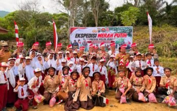 Menembus Wilayah 3T Rokan Hulu, Ekspedisi Merah Putih Presisi Polda Riau Hadir Demi Masyarakat