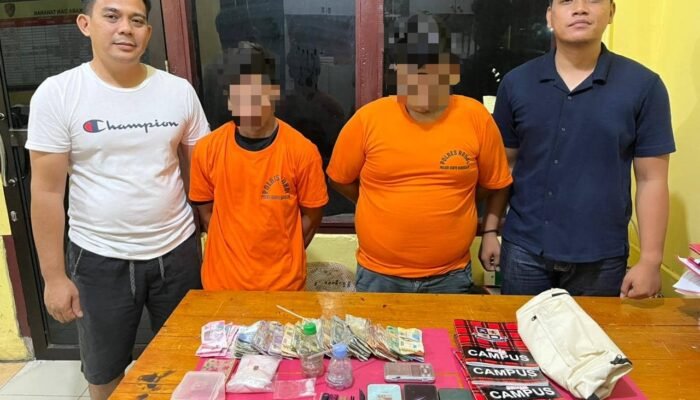 Polsek Kunto Darussalam Ungkap Dugaan Peredaran Sabu, Dua Pria Diamankan