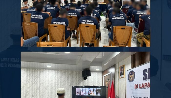 Penuhi Hak Integrasi, Lapas Pasir Pangarayan Gelar Sidang TPP bagi 36 Warga Binaan
