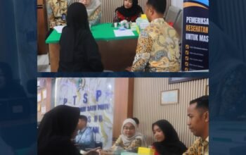 Lapas Pasir Pangarayan Gelar Pemeriksaan Kesehatan Gratis Rutin bagi Masyarakat