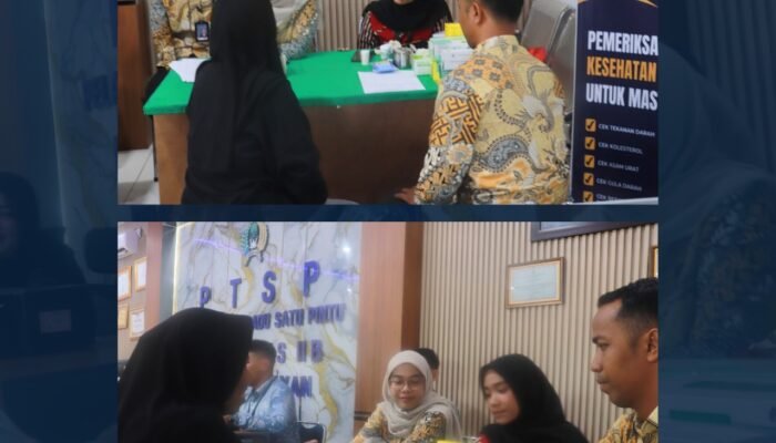 Lapas Pasir Pangarayan Gelar Pemeriksaan Kesehatan Gratis Rutin bagi Masyarakat