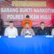 Polres Rohul Bersama Kejaksaan dan Pengadilan Musnahkan 961,5 Gram Sabu dan 229 Butir Ekstasi