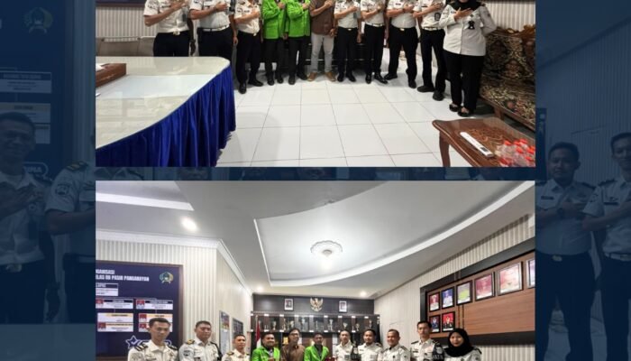 2 (Dua) Bulan Jalani Magang, Lapas Pasir Pangarayan Lepas Mahasiswa Fakultas Ilmu Komputer Universitas Pasir Pengaraian