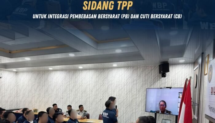 Lapas Pasir Pangarayan Gelar Sidang TPP bersama Kanwil Ditjenpas Riau