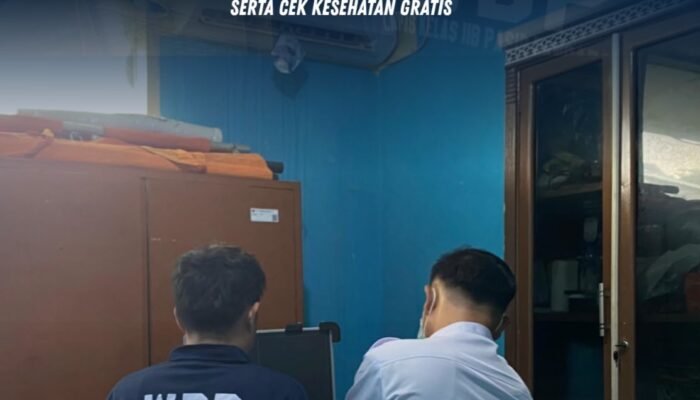 Lapas Pasir Pangarayan dan Dinkes Rohul Gelar Tracing TBC serta Cek Kesehatan Gratis