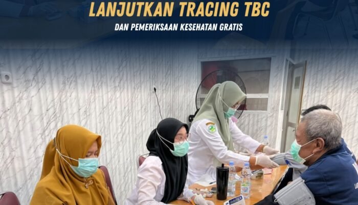 Lapas Pasir Pangarayan Lanjutkan Tracing TBC dan Pemeriksaan Kesehatan Gratis
