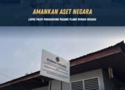 Amankan Aset Negara, Lapas Pasir Pangarayan Pasang Plang Rumah Negara