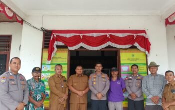 Polsek Rambah Hilir Perkuat Koordinasi dengan Pemdes Rambah Muda, Dorong Deteksi Dini Kamtibmas