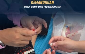 Kerajinan Tangan Jadi Sarana Pembinaan Kemandirian Warga Binaan Lapas Pasir Pangarayan