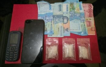 Polsek Rambah Samo Gagalkan Transaksi Sabu, Amankan Dua Pria dengan Barang Bukti 16,30 Gram