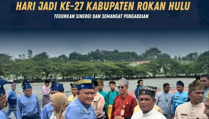 Kalapas Pasir Pangarayan Hadiri Apel Hari Jadi ke-27 Kabupaten Rokan Hulu, Teguhkan Sinergi dan Semangat Pengabdian
