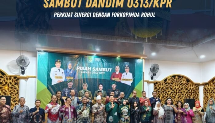 Lapas Pasir Pangarayan Hadiri Pisah Sambut Dandim 0313/KPR, Perkuat Sinergi dengan Forkopimda Rohul