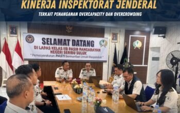 Lapas Pasir Pangarayan Sambut Audit Kinerja Inspektorat Jenderal Terkait Penanganan Overcapacity dan Overcrowding