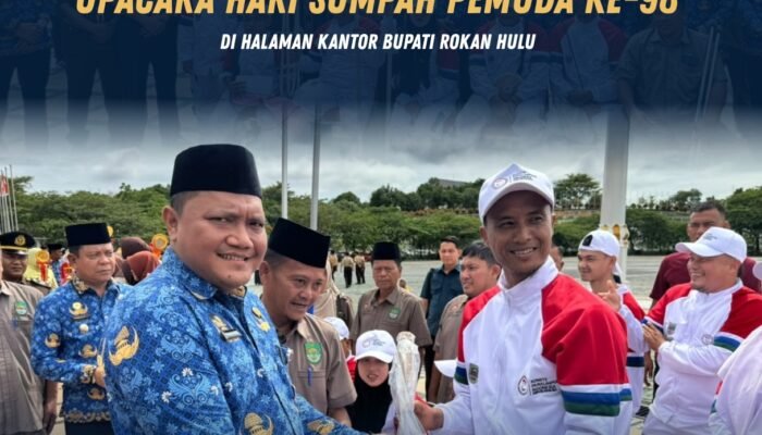 Kalapas Pasir Pangarayan Hadiri Upacara Hari Sumpah Pemuda ke-98 di Rokan Hulu