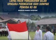 Lapas Pasir Pangarayan Gelar Upacara Peringatan Hari Sumpah Pemuda ke-98, Kobarkan Semangat Patriotisme